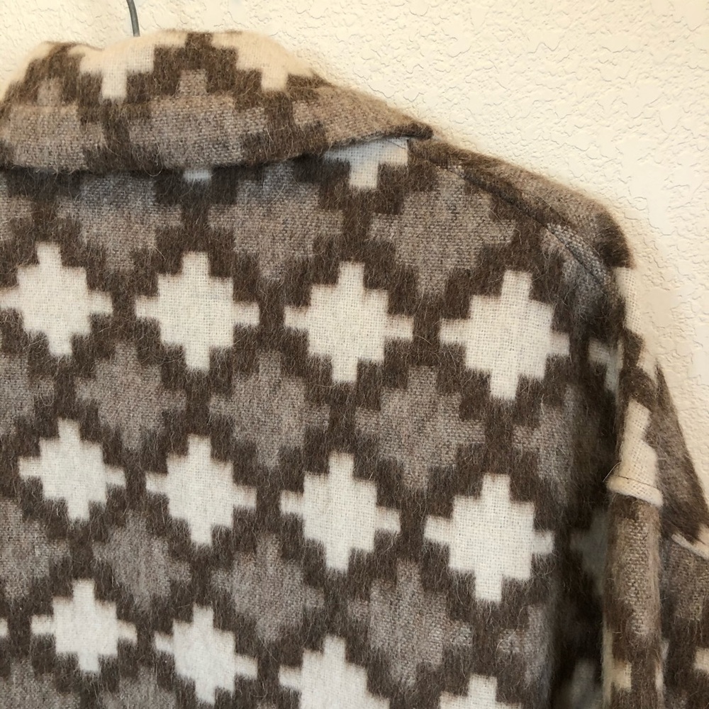 100% Alpaca Aztec Button Front Jacket - image 5